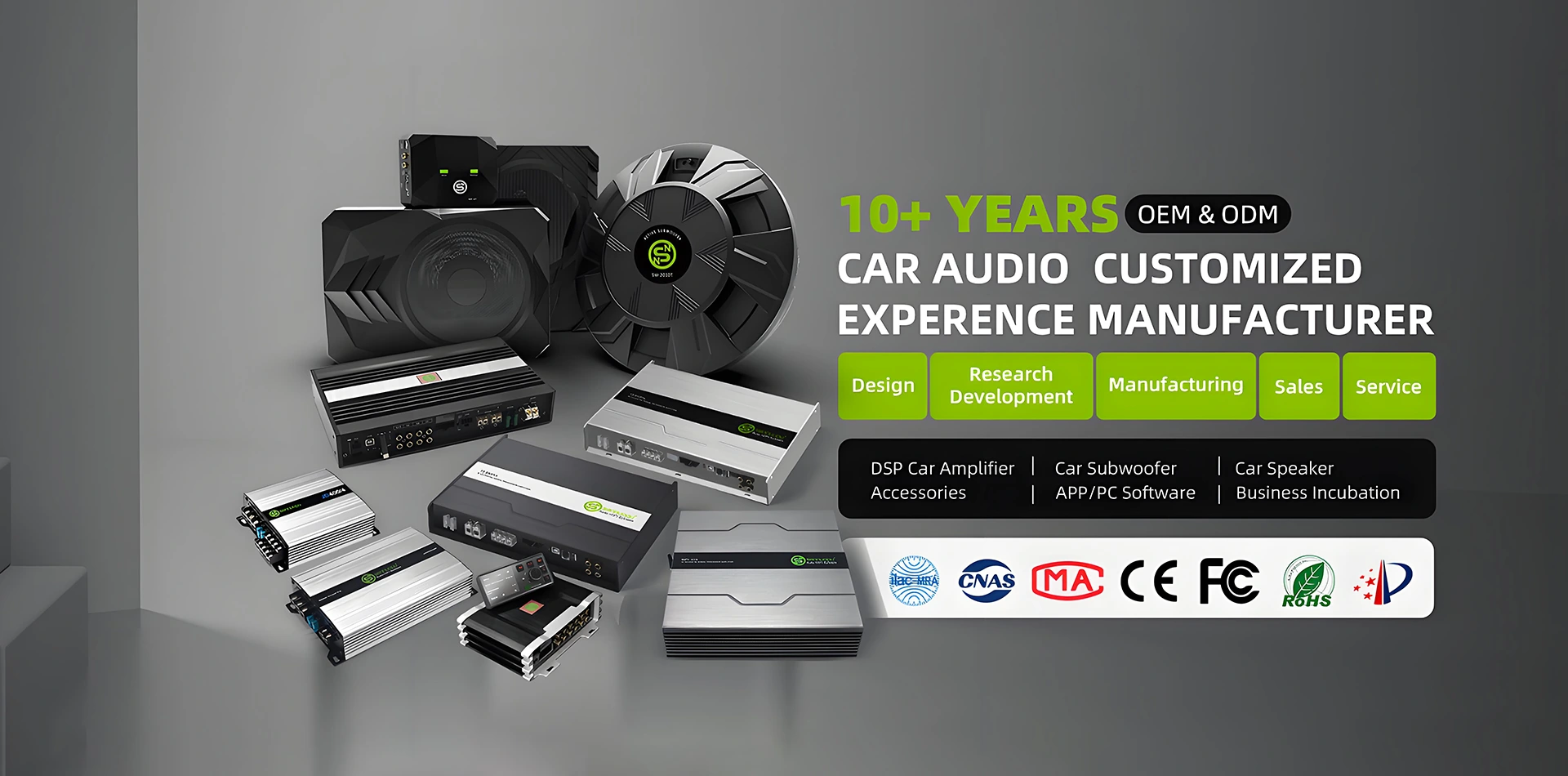 Auto Audio Test Ekipamenduen Fabrika