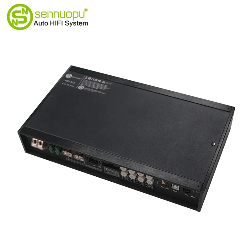 8 kanaleko auto audio anplifikadorea 10 kanal DSP-rekin