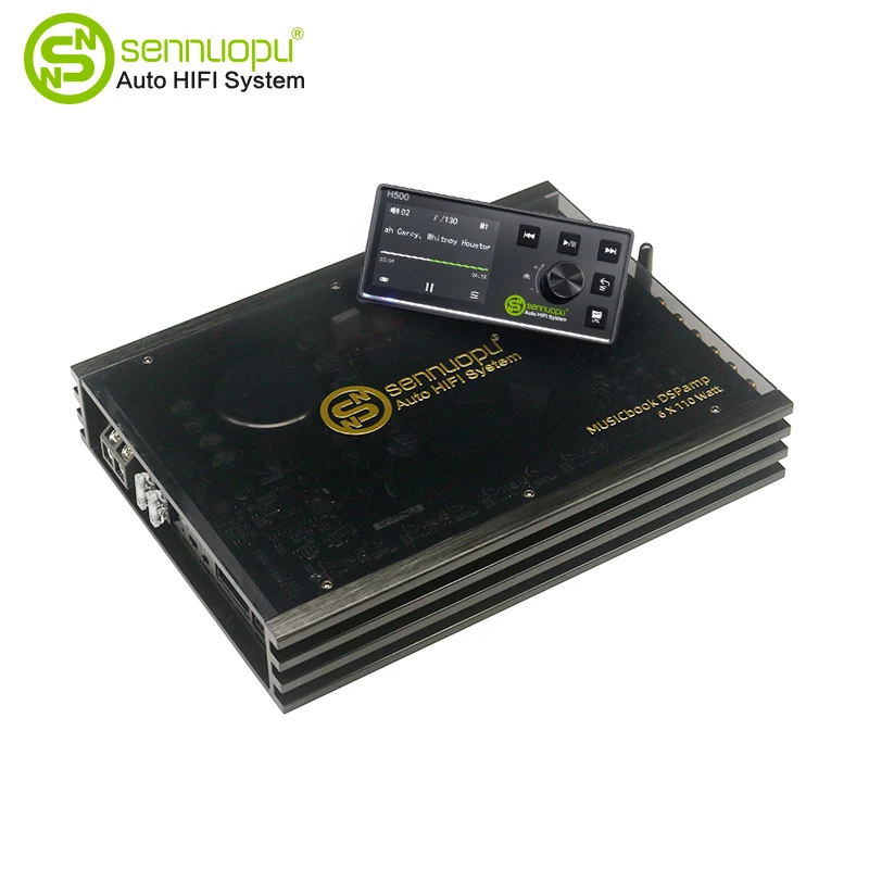 Auto DSP anplifikadorea 6 * 110 w 31 banda berdinketa
