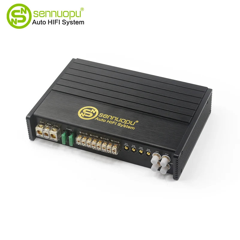 Klase AB Power Boost 4-Ch auto audio amp